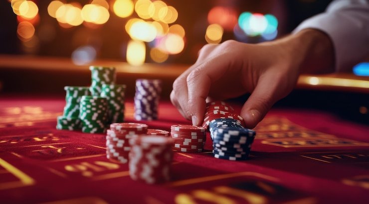 Penjelasan kartu hole dan kartu komunitas dalam Texas Hold'em Bonus